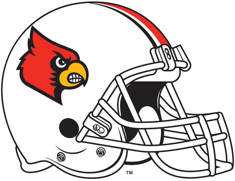 Louisville Cardinals 2009-2012 Helmet Logo t shirts DIY iron ons